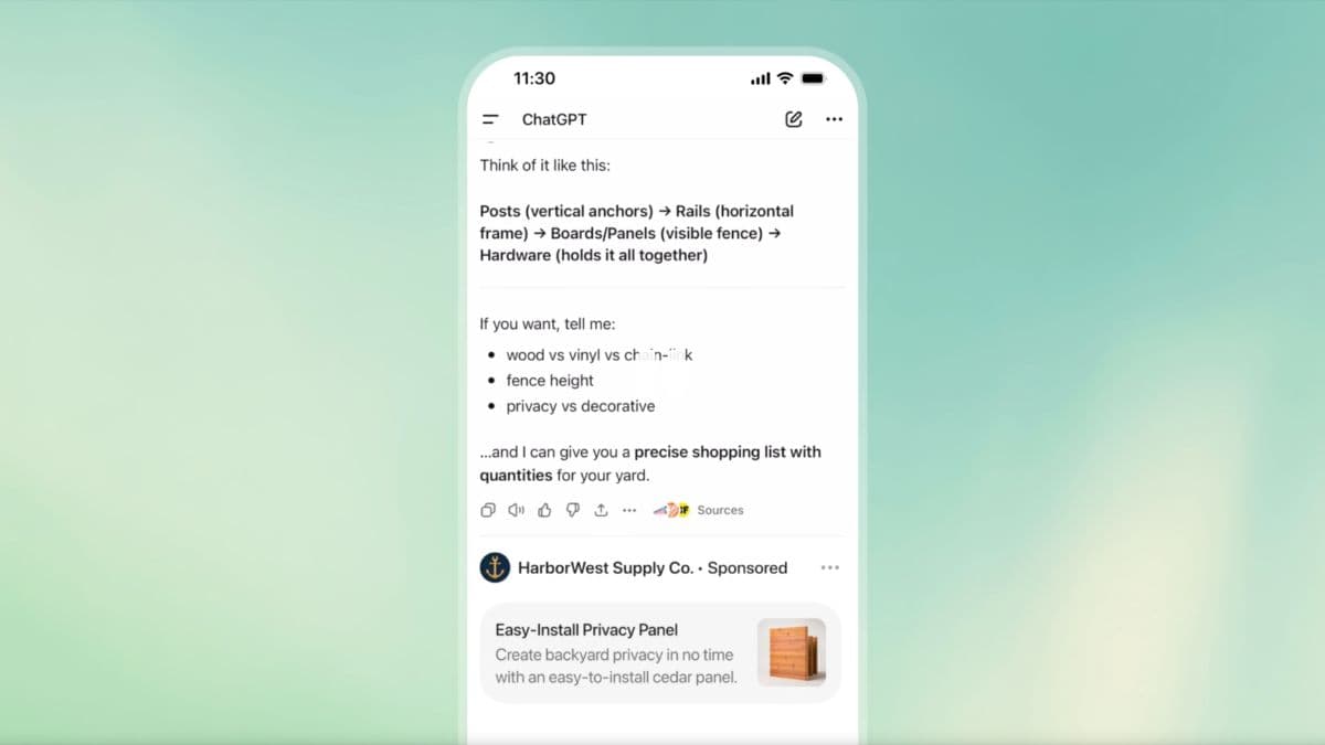 ChatGPT ads self-service platform interface for advertisers